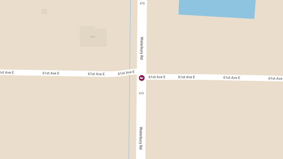 Injury Crash Reported on 61st Ave E at CR-675