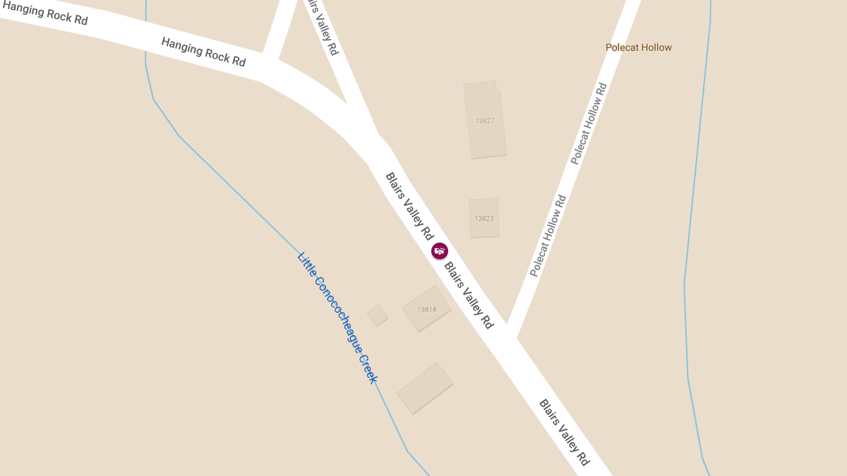 Injury Crash Reported on Blairs Valley Rd Near Polecat Hollow Rd