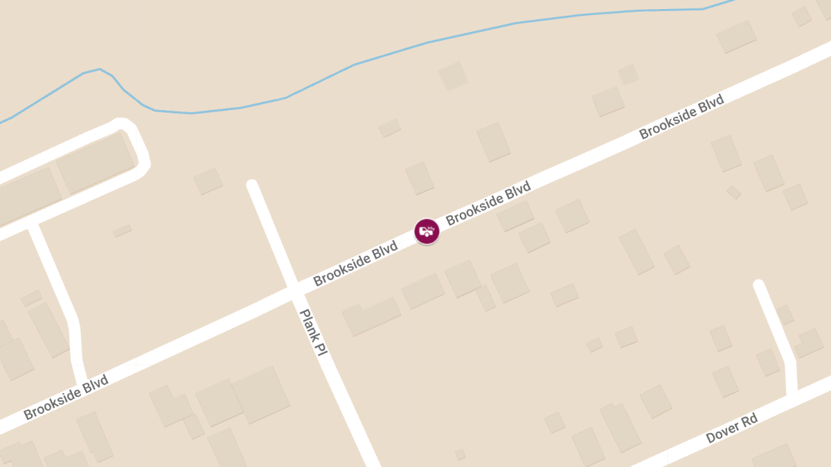 Injury Crash Reported on Brookside Blvd