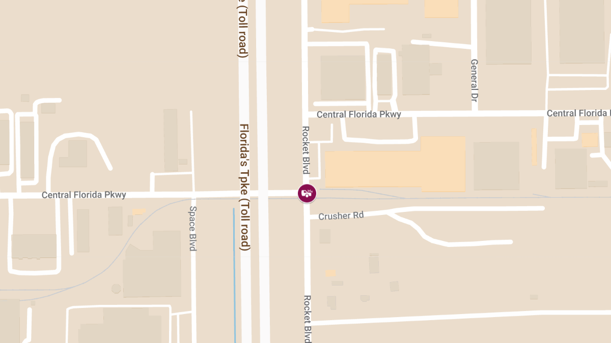 Injury Crash Reported on Central Florida Pkwy at Rocket Blvd