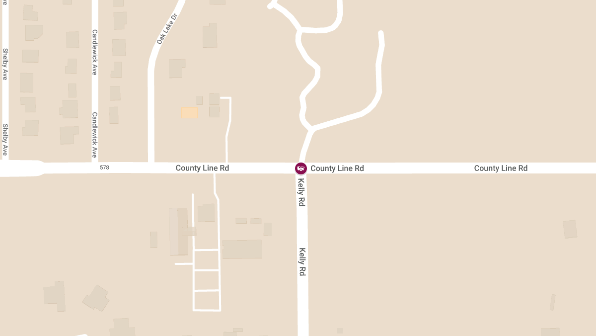 Injury Crash Reported on County Line Rd at Kelly Rd