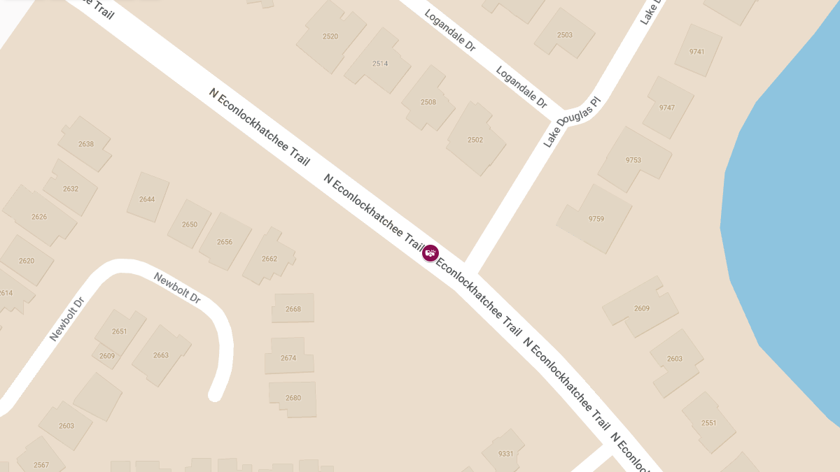 Injury Crash Reported on Econlockhatchee Trl N at Lake Douglas Pl