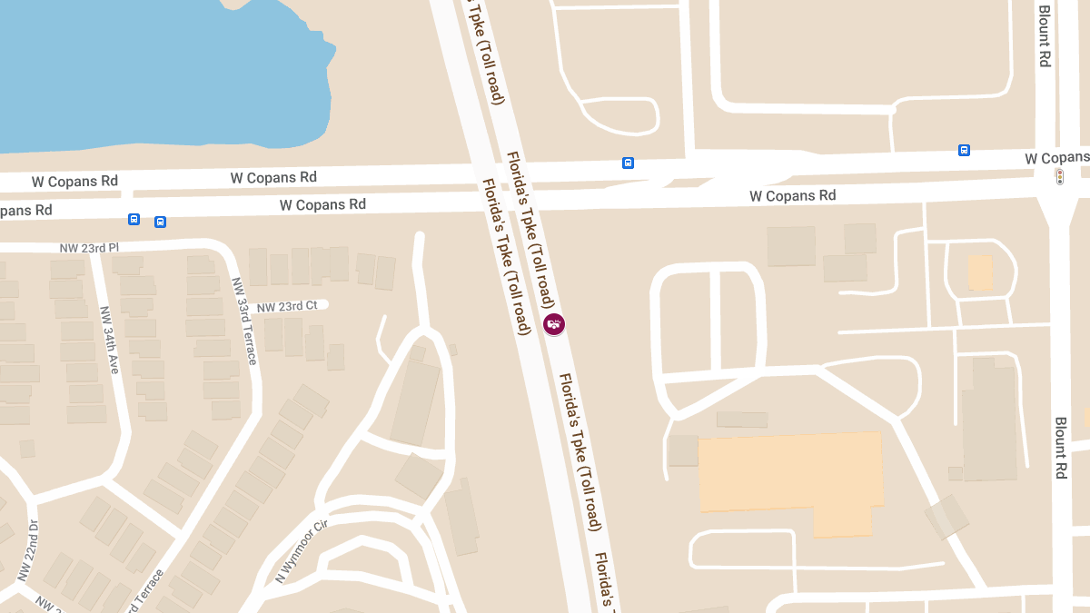 Injury Crash Reported on Florida's Tpke SB at MM69