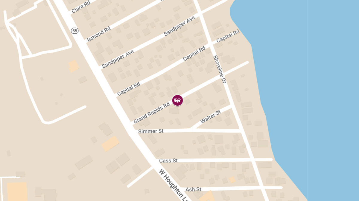 Injury Crash Reported on Grand Rapids Rd