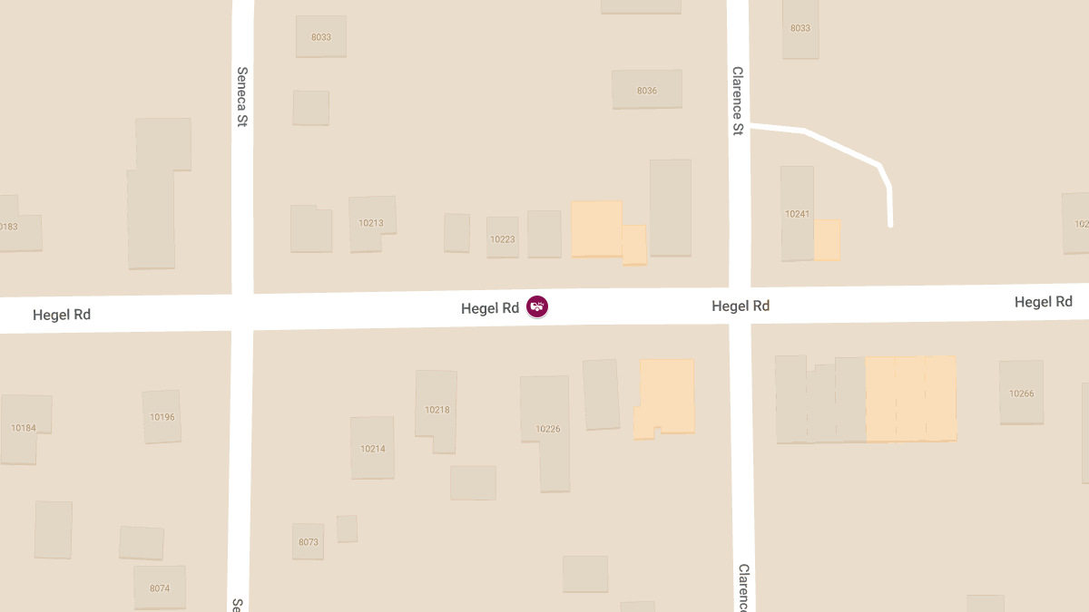 Injury Crash Reported on Hegel Rd