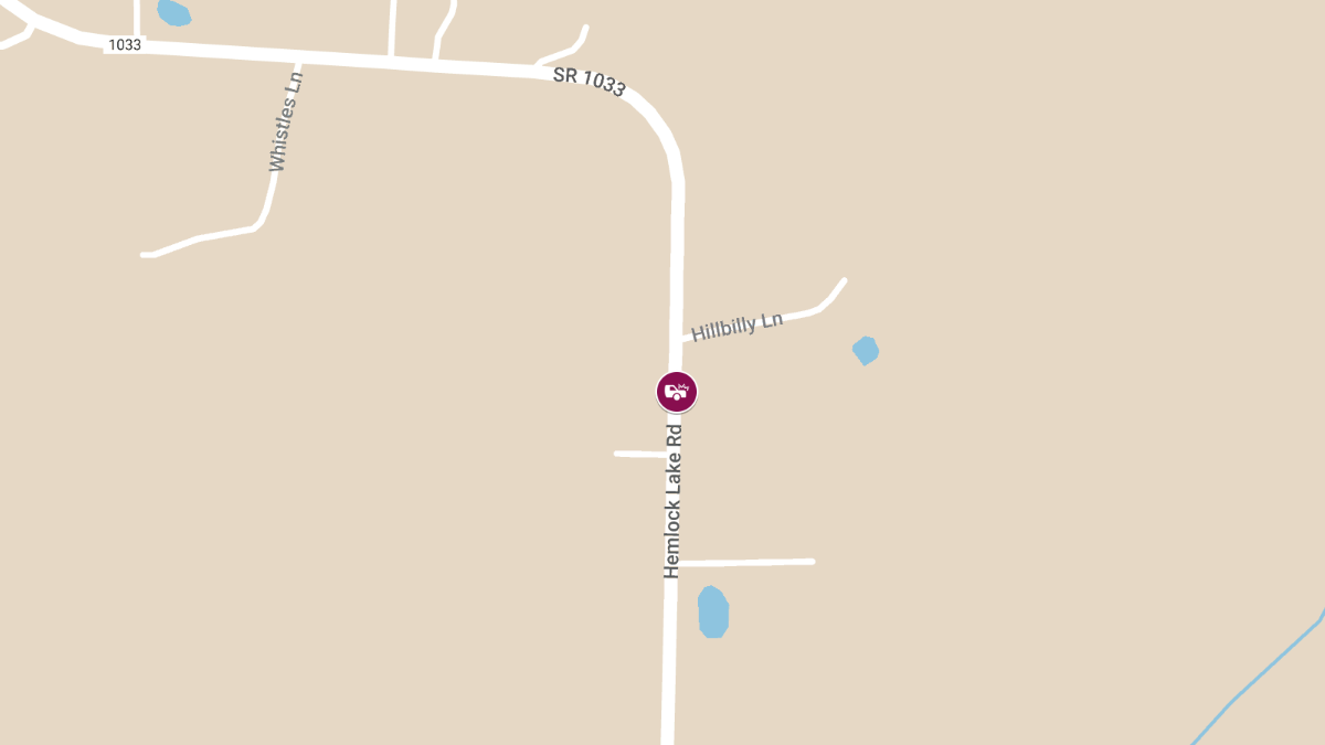 Injury Crash Reported on Hemlock Lake Rd