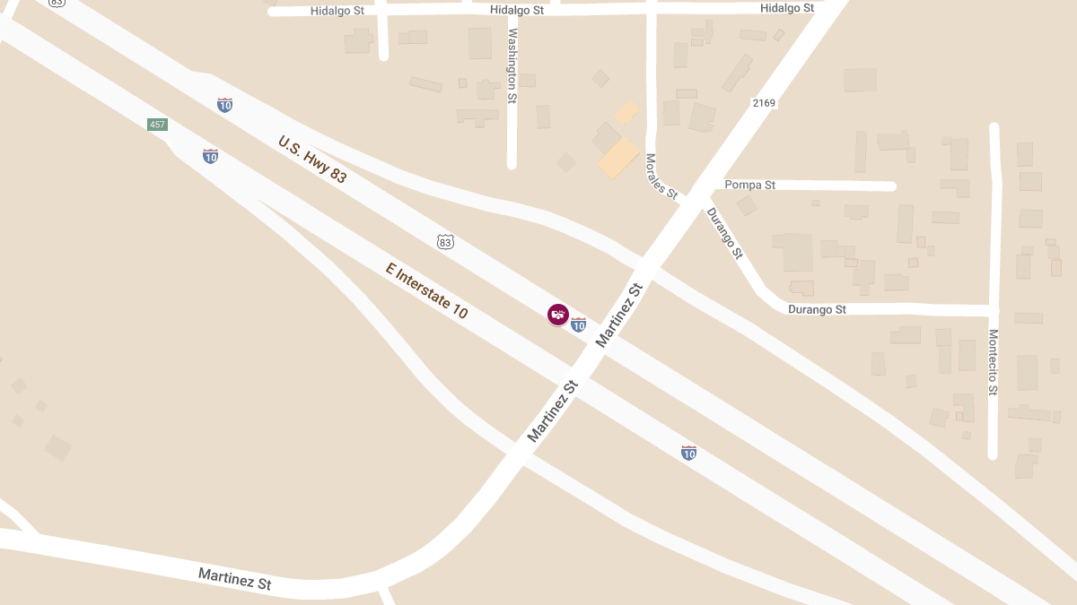 Injury Crash Reported on I-10 EB Near MM250