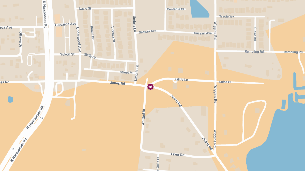 Injury Crash Reported on Jones Rd Near Little Ln