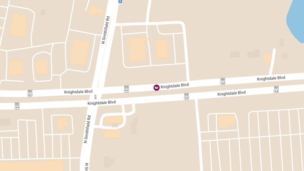 Injury Crash Reported on Knightdale Blvd