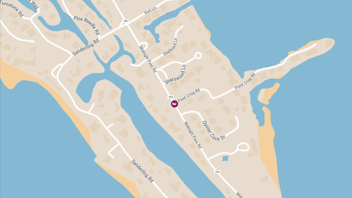 Injury Crash Reported on Midnight Pass Rd at Point Crisp Rd