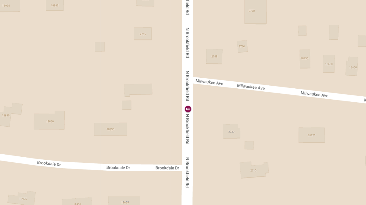 Injury Crash Reported on N Brookfield Rd