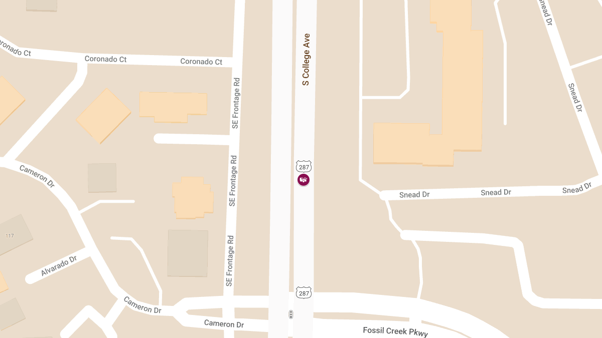 Injury Crash Reported on N Hwy 287