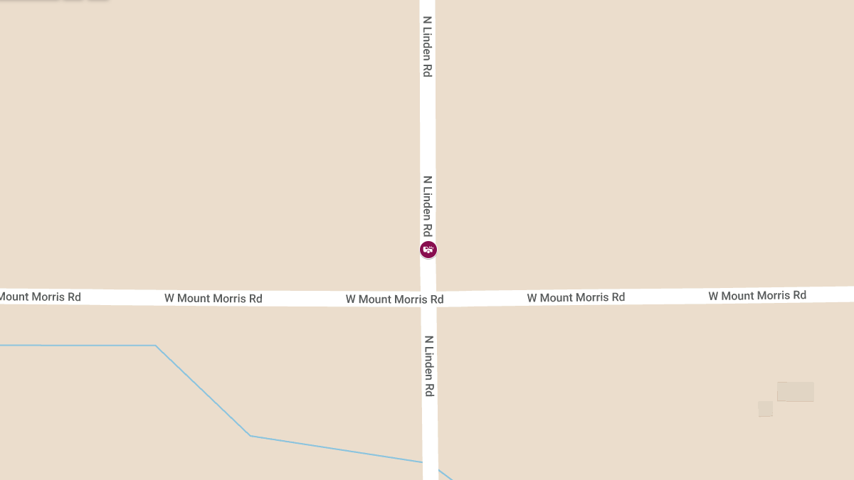 Injury Crash Reported on N Linden Rd