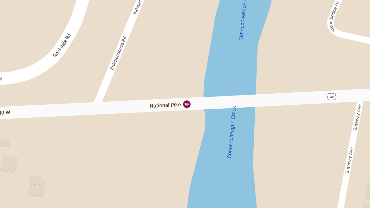 Injury Crash Reported on National Pike Near Gateway Ave