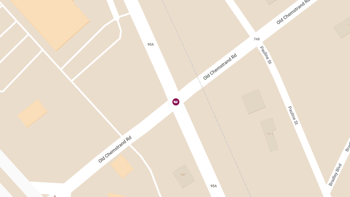 Injury Crash Reported on Old Chemstrand Rd at CR-95A