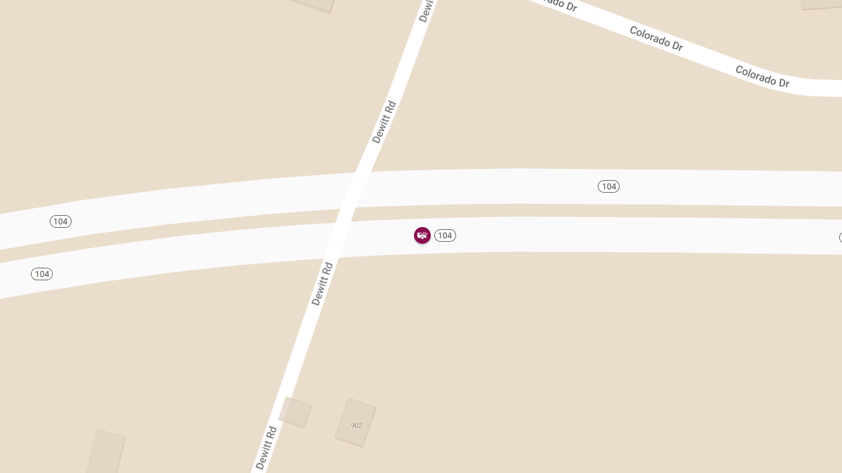 Injury Crash Reported on Route 104 at Irondequoit Bay Bridge