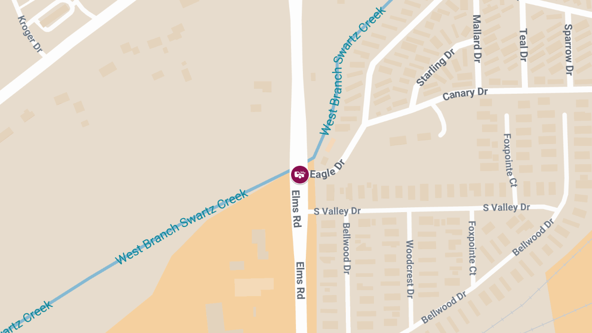 Injury Crash Reported on S Elms Rd