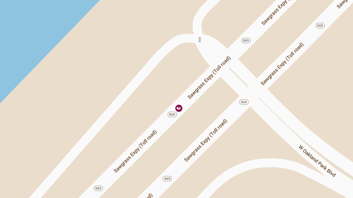 Injury Crash Reported on SR-869 SB Near MM 3