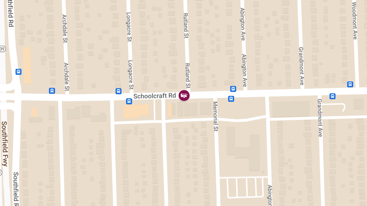 Injury Crash Reported on Schoolcraft St