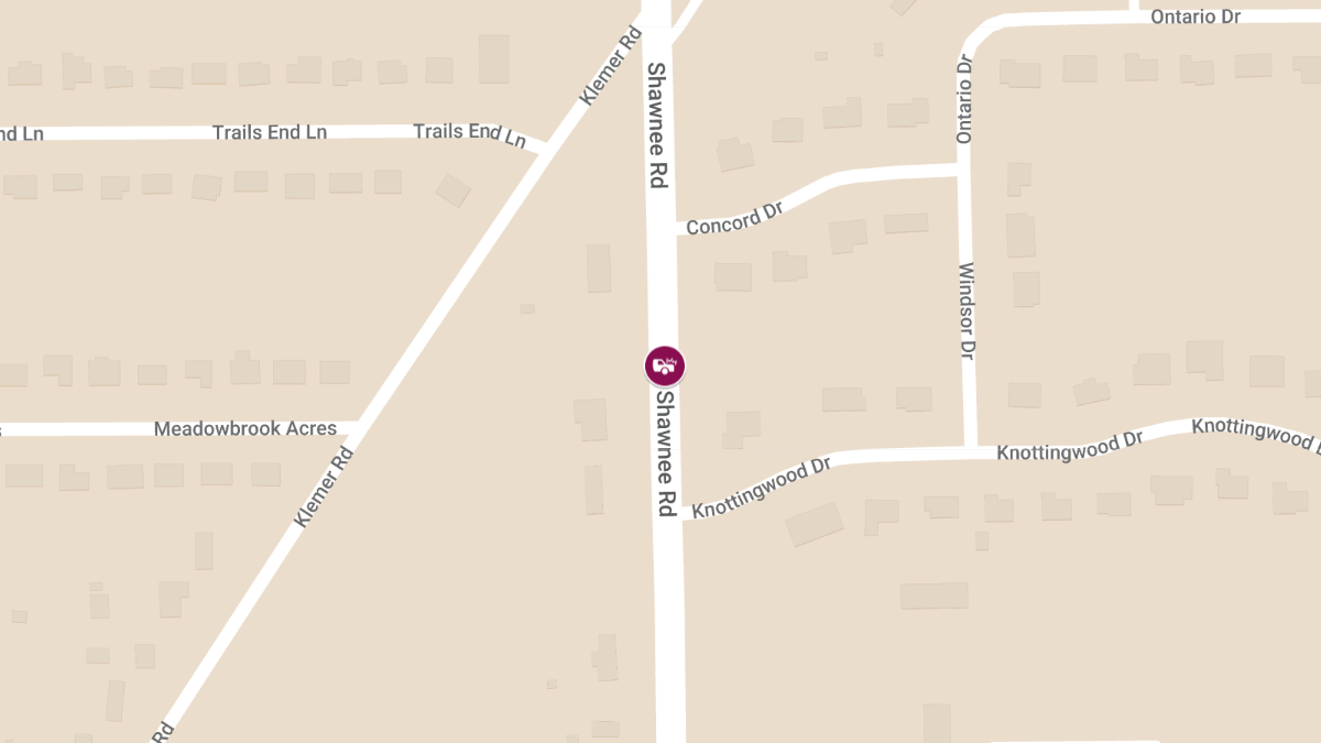 Injury Crash Reported on Shawnee Rd