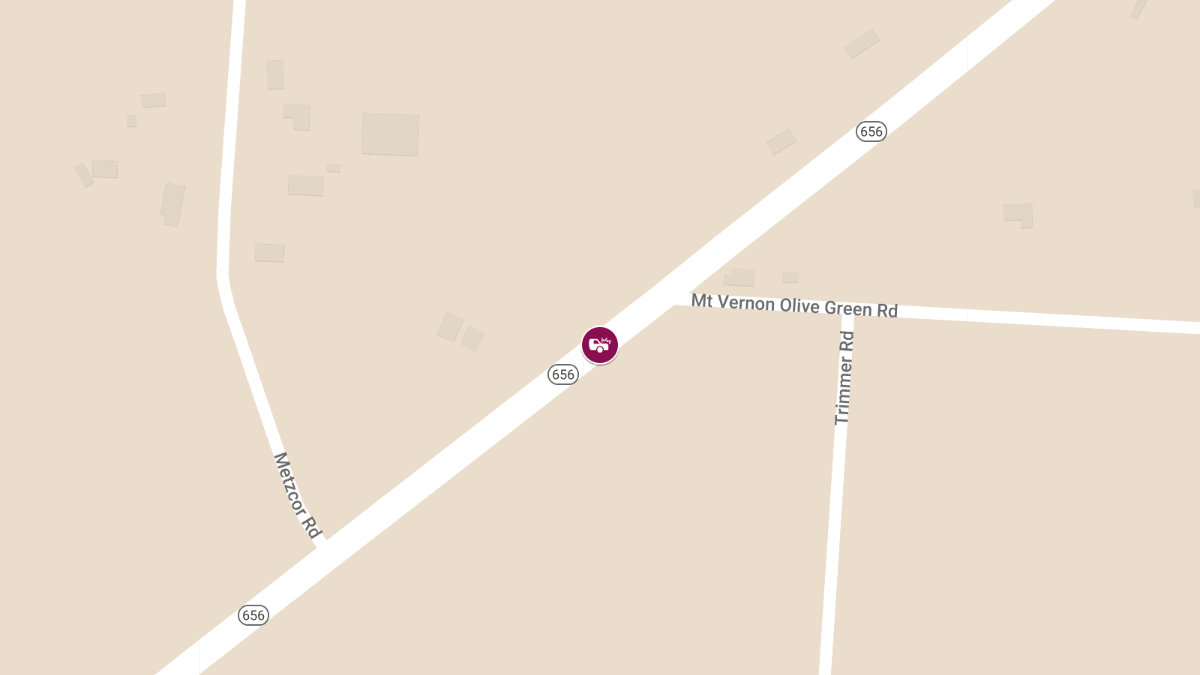 Injury Crash Reported on State Route 656