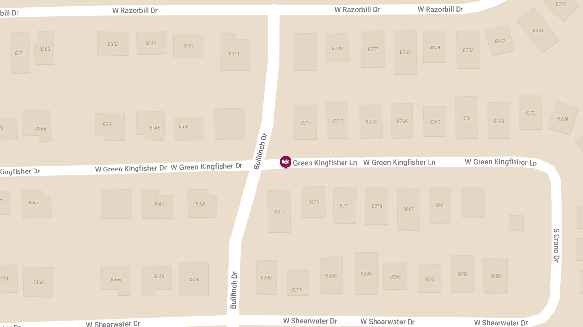 Injury Crash Reported on W Green Kingfisher Ln
