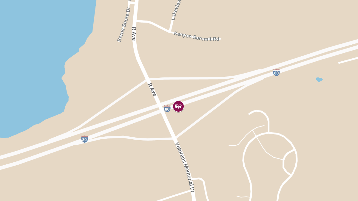 Injury Crash Reported on WB I-80 Near MM 113