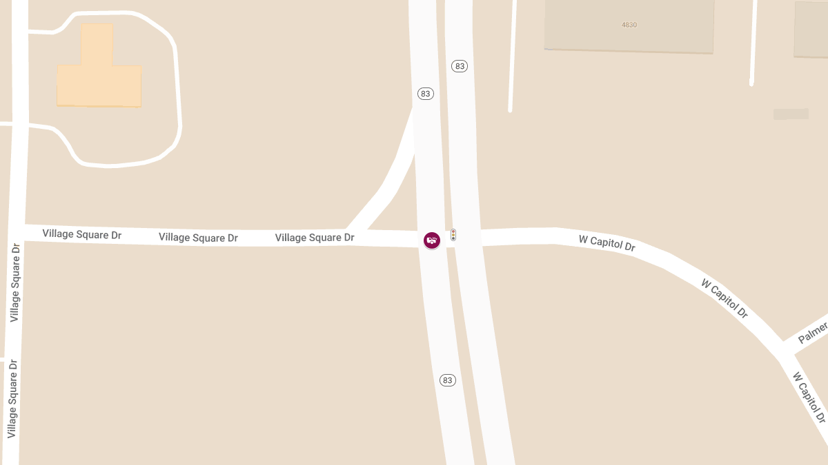 Injury Crash Shuts Down NB Hwy 83 at Village Square Dr