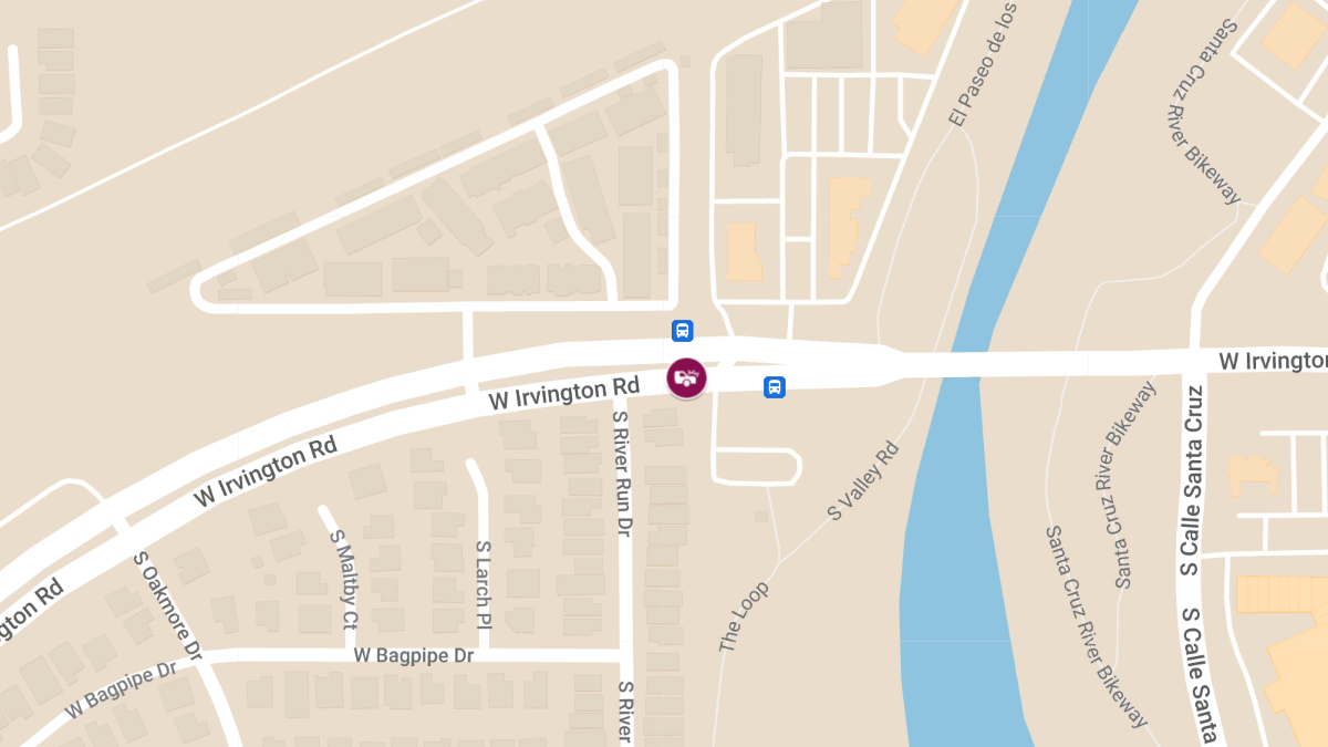 Injury Crash at 1390 W Irvington Rd