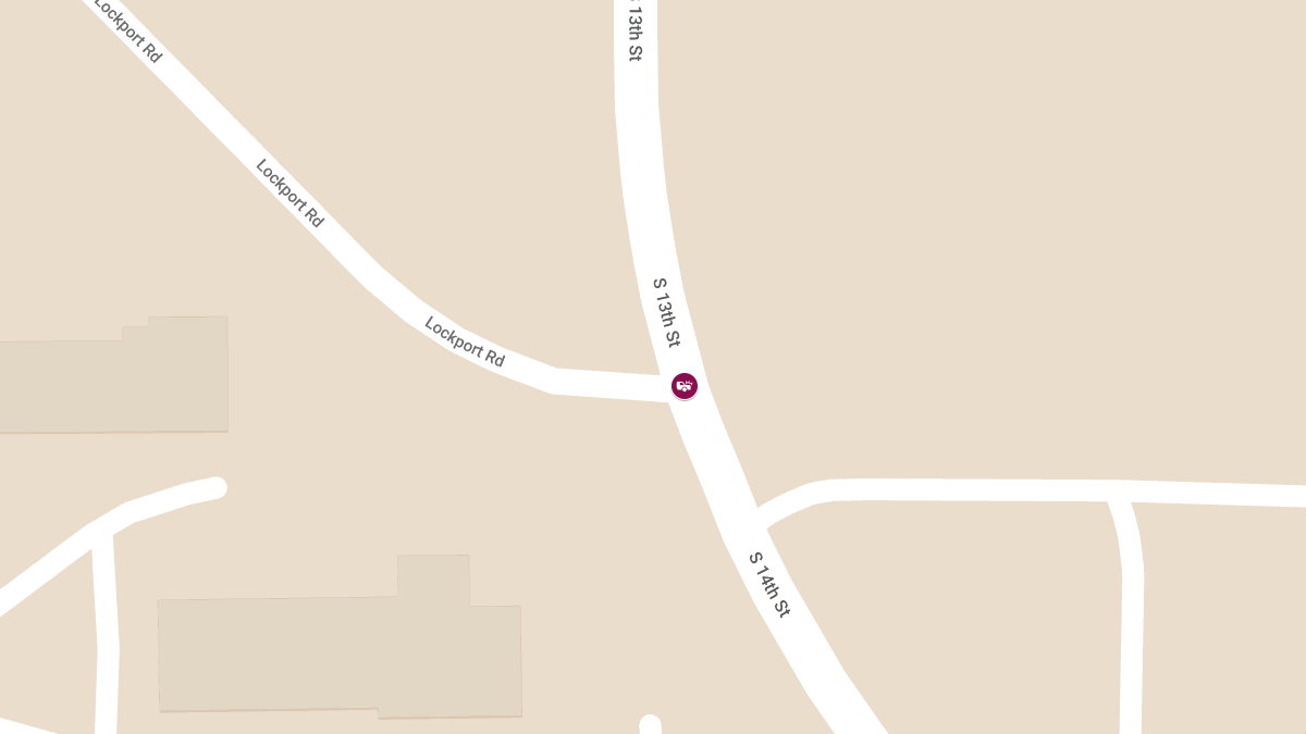 Injury Crash at 13th St & Lockport Rd