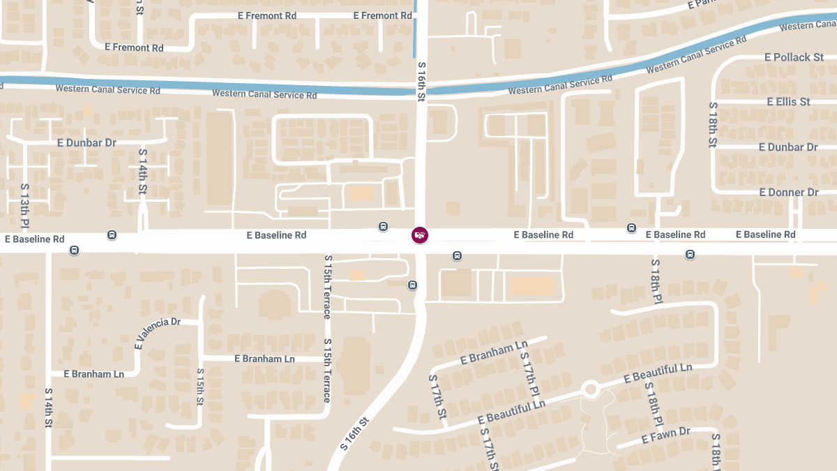 Injury Crash at 16th St & Baseline Rd