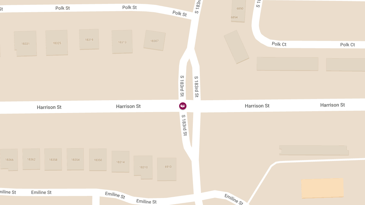 Injury Crash at 183rd & Harrison St