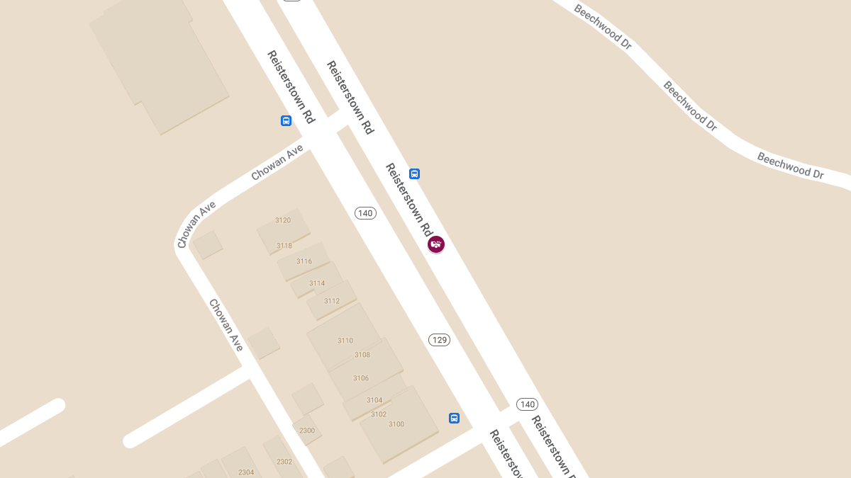 Injury Crash at 3118 Reisterstown Rd