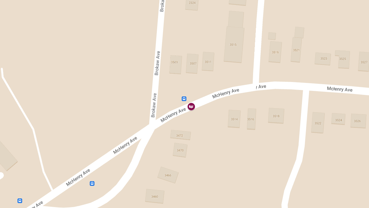 Injury Crash at 3516 McHenry Ave