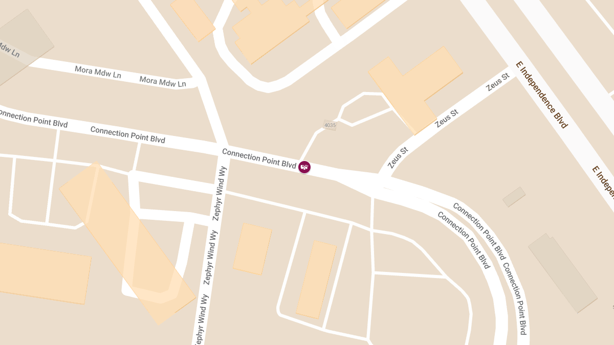 Injury Crash at 4047 Connection Point Blvd
