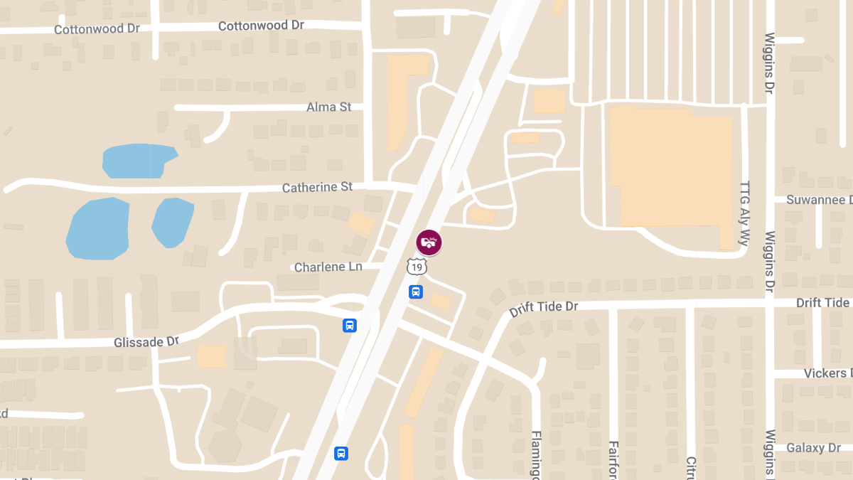 Injury Crash at 4205 US-19