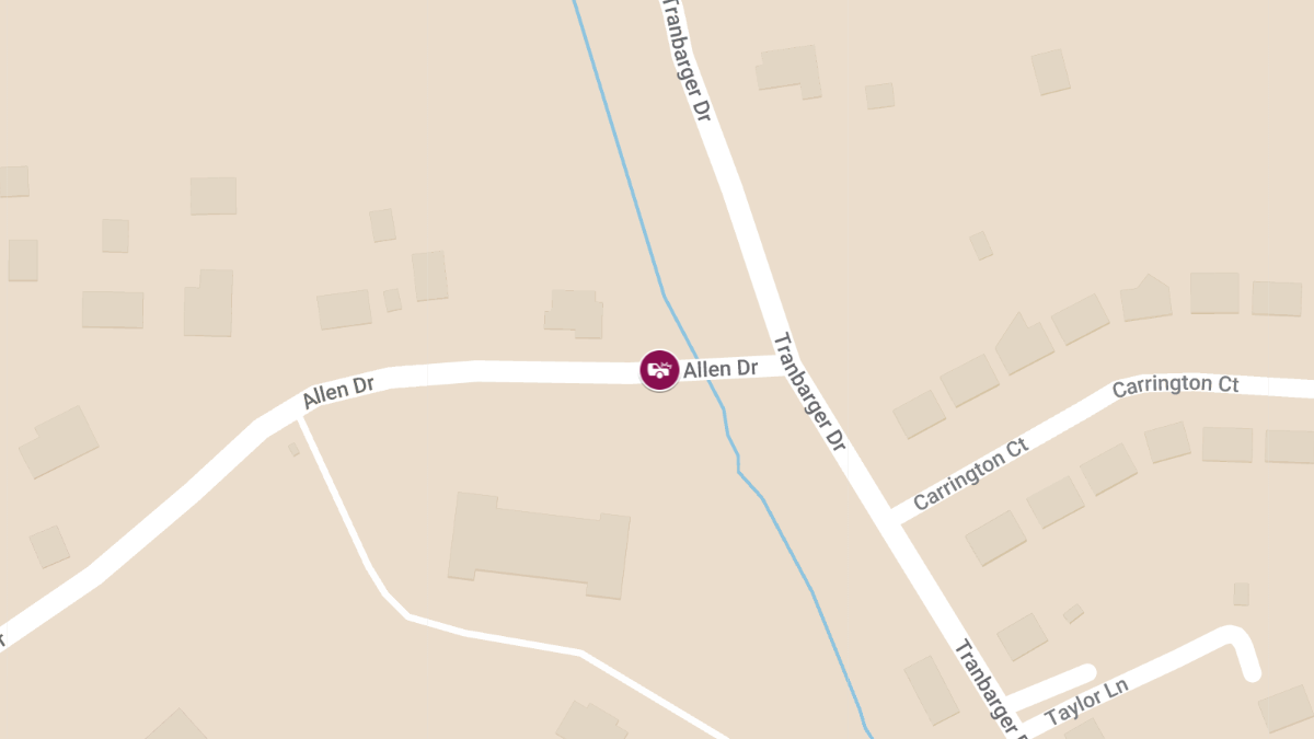 Injury Crash at 454 Allen Dr, Traffic Delays Expected