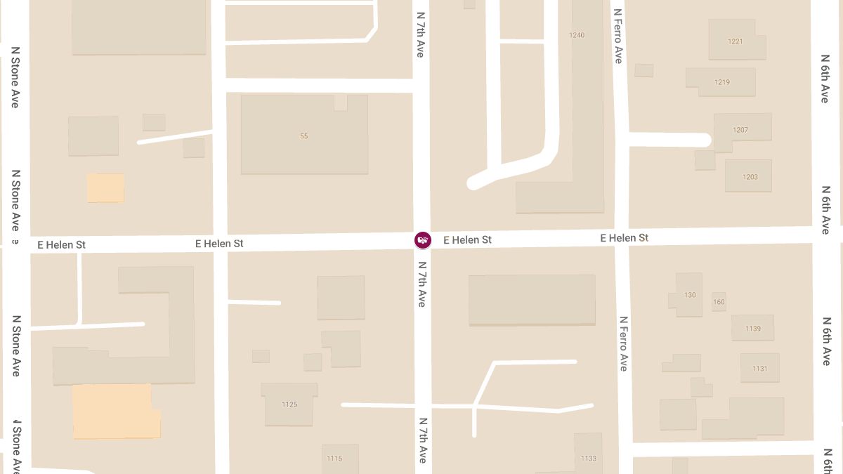 Injury Crash at 7th Ave & Helen St
