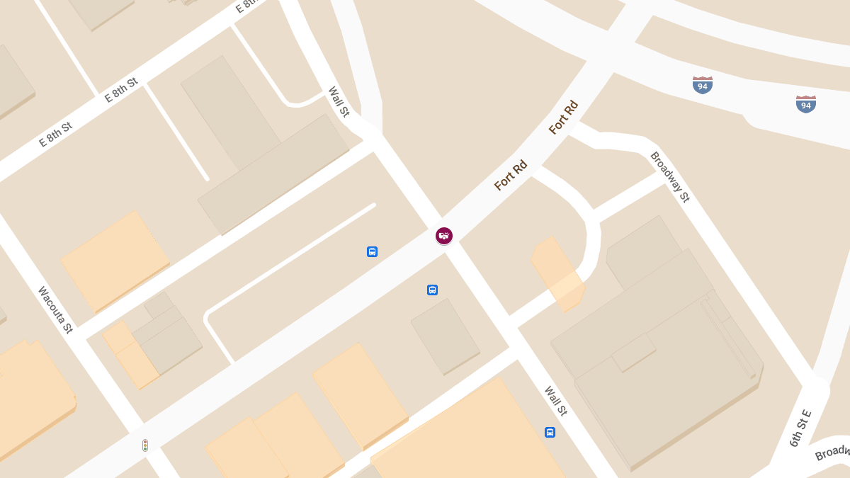 Injury Crash at 7th St E & Wall St