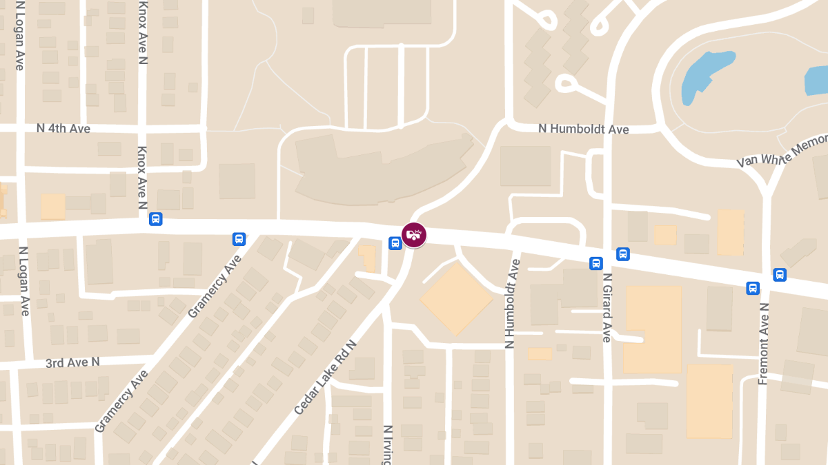 Injury Crash at Cedar Lake Rd N & Glenwood Ave