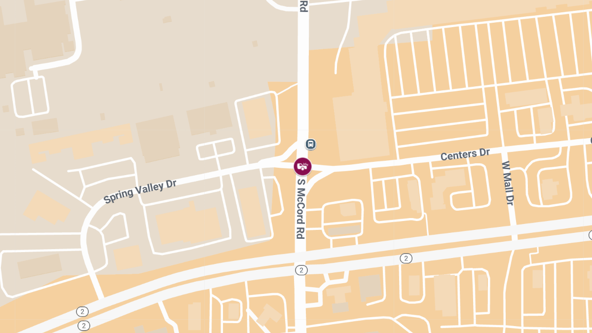 Injury Crash at Centers Dr & Spring Valley Dr