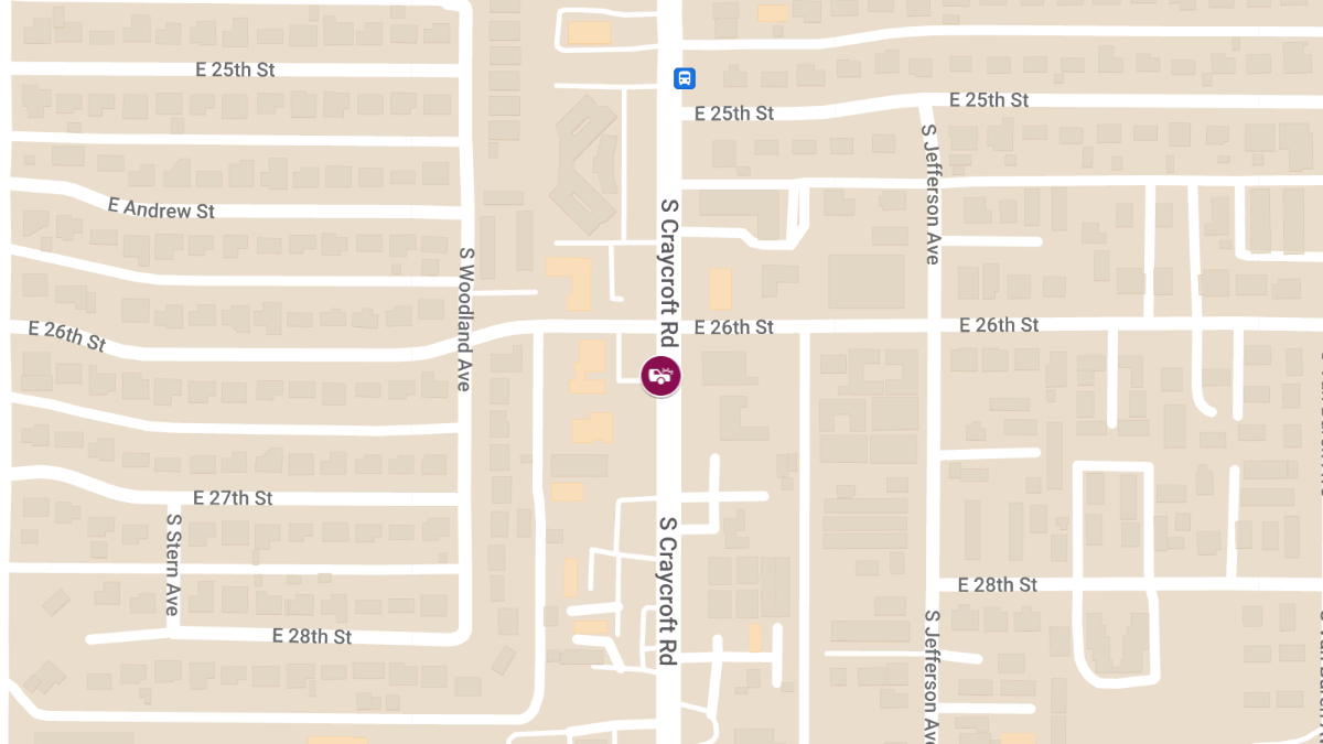 Injury Crash at Craycroft Rd and 26th St