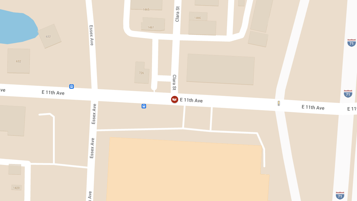 Injury Crash at E 11th Ave & Clara St
