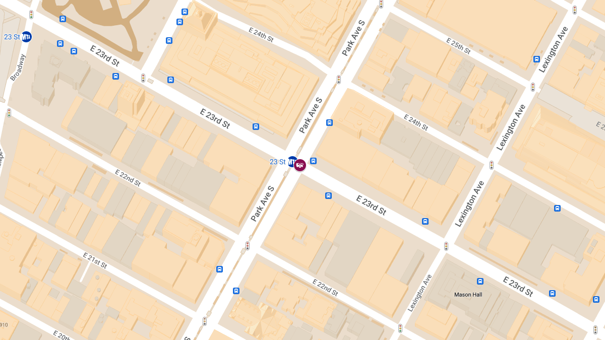 Injury Crash at E 23rd St & Park Ave S