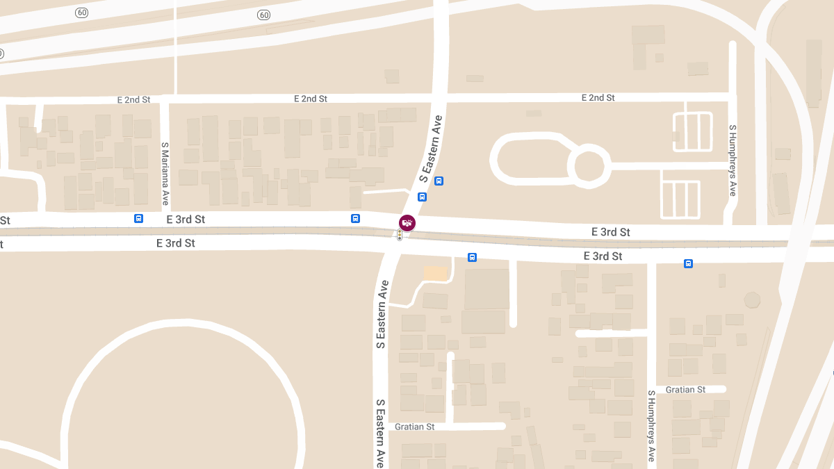 Injury Crash at E 3rd St & S Eastern Ave