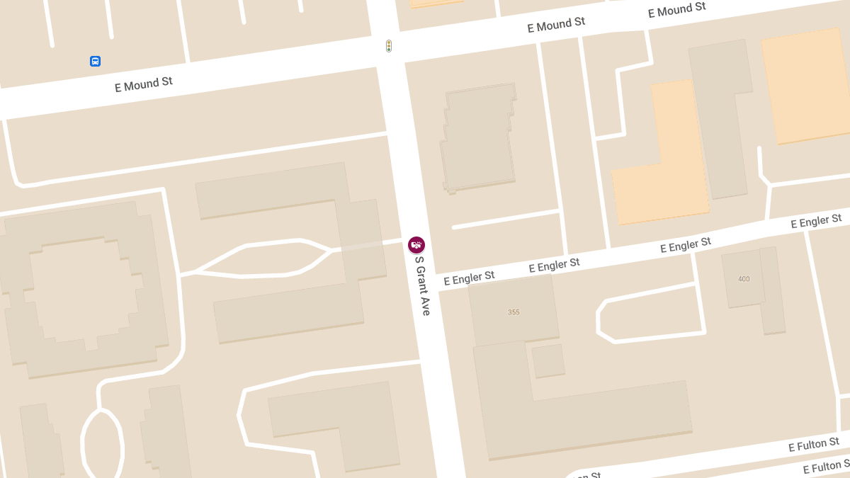 Injury Crash at E Engler St & S Grant Ave