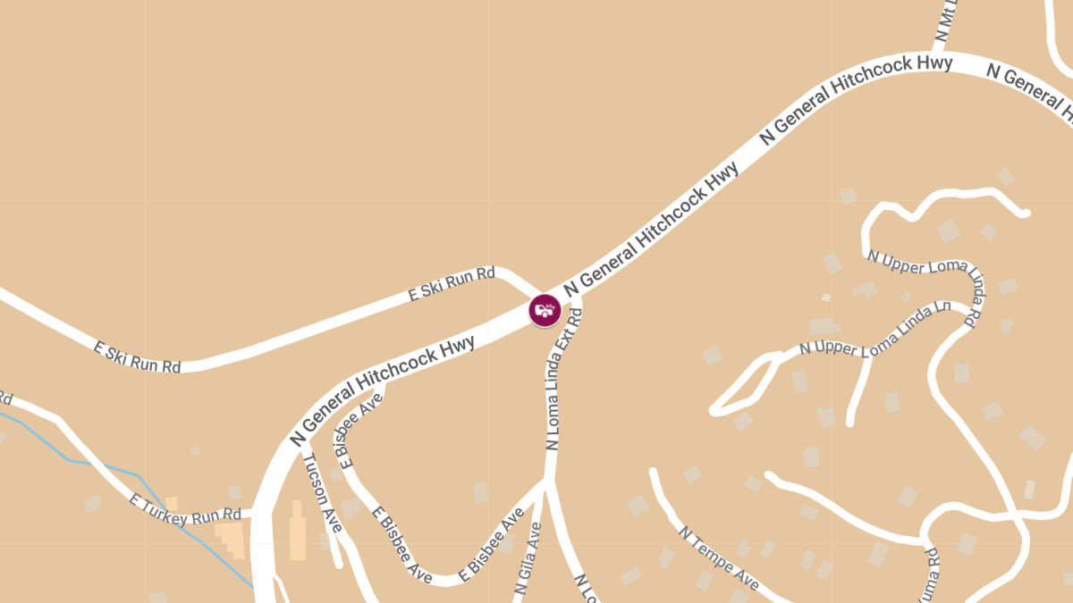 Injury Crash at E Ski Run Rd & N General Hitchcock Hwy