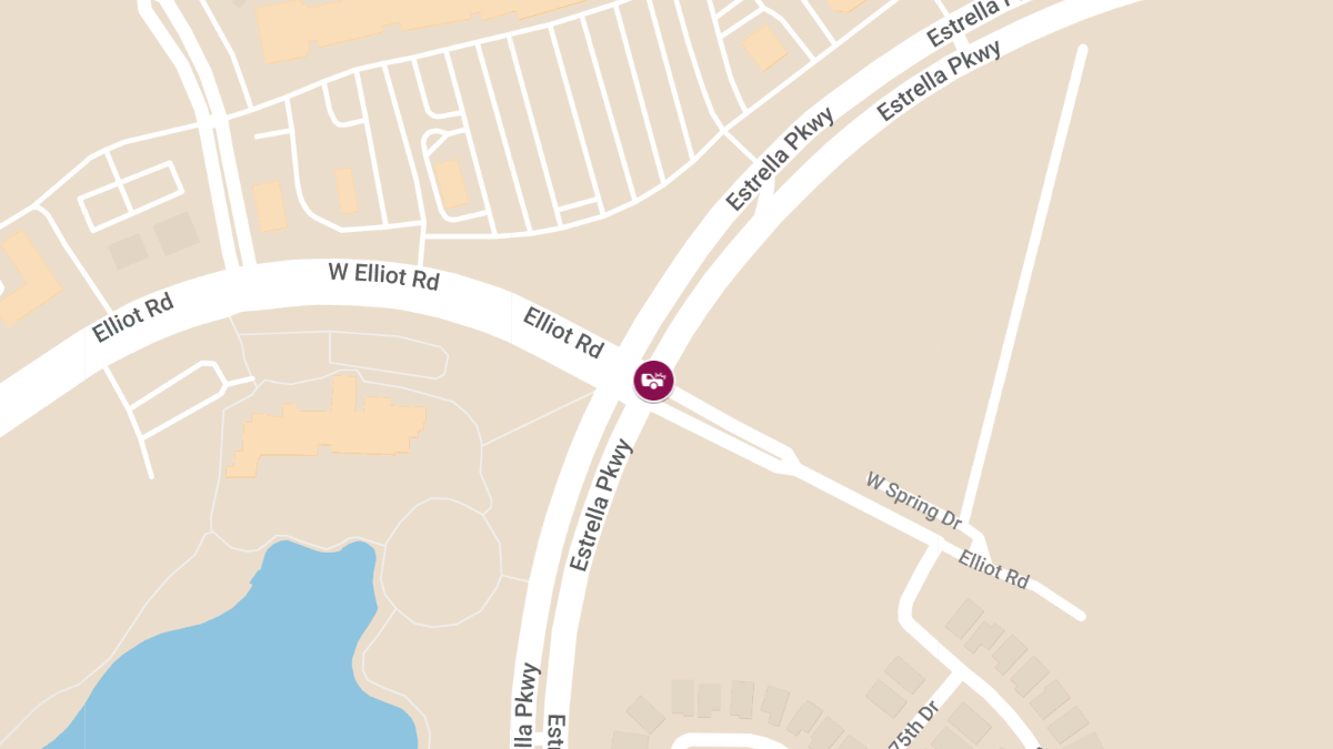 Injury Crash at Estrella Pkwy & Elliot Rd