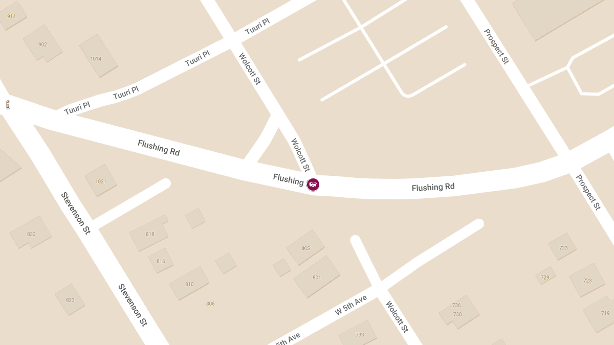 Injury Crash at Flushing Rd & Wolcott St