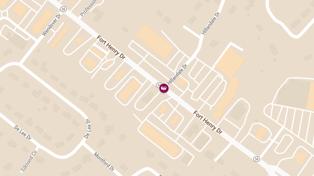 Injury Crash at Fort Henry Dr & Hillandale Dr